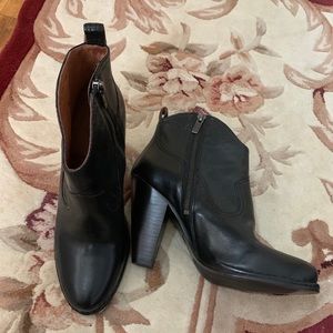 Authentic Frye Leather Western Booties